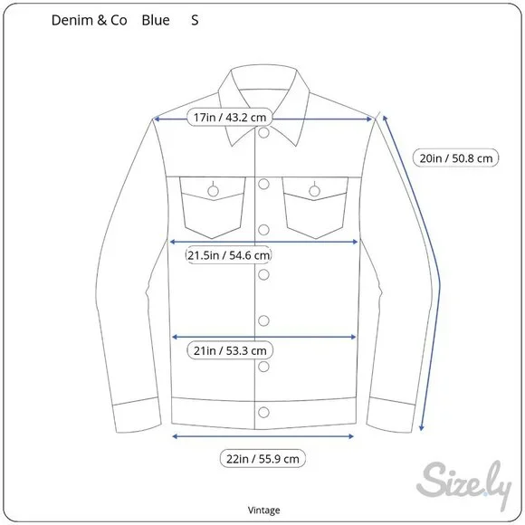 Denim & Co Vintage 80s Womens Blue Faux Suede Barn Chore Utility Work Jacket S‎ - Picture 8 of 10